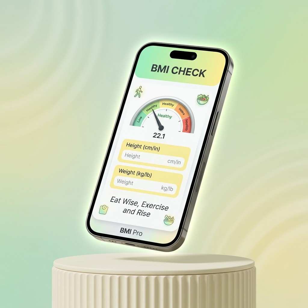 BMI Pro App Mockup